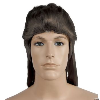 Elvi Long Mullet Wig - Dark Brown