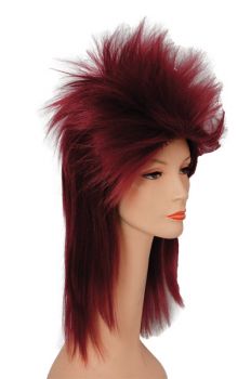 Punk Fright Wig - Red/White/Blue