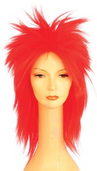 Punk Fright Wig - Red