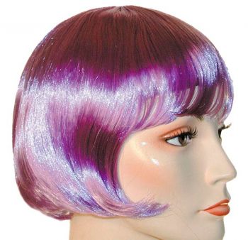 Bargain Lulu Wig - Dark Purple