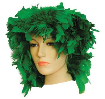 Feather Wig - Green