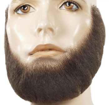 Full-Faced Beard - Blend - Light Chestnut Brown