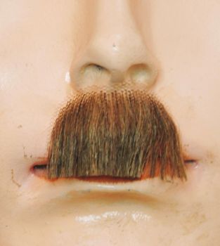 Chaplin Mustache EM21 - Synthetic - Light Brown