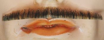 Errol Flynn Mustache - Human Hair - Light Brown