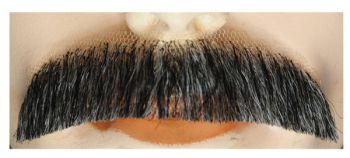 Downturn M2 Mustache - Blend - Dark Brown 75% Gray