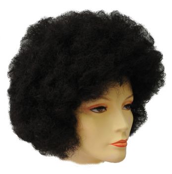 Bargain Afro Wig - Black/White