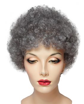 Bargain Afro Wig - Light Gray