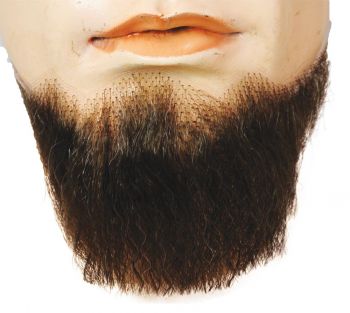 5-Point Beard - Synthetic - Light Chestnut Brown 25%
