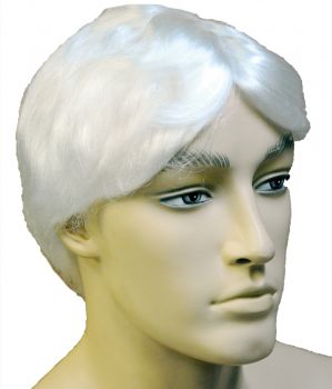 Special Bargain Men's Wig - White