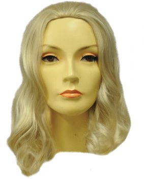 1960s Prom Pageboy Wig - Light Platinum Blonde