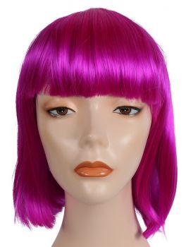 Bargain China Doll Wig - Bright Purple