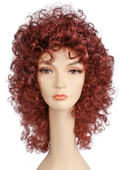 Fancy Bargain Curly HJ9362 Wig - Bright Flame Red