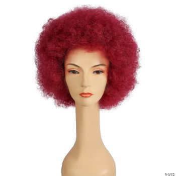 Discount Afro Wig - Burgundy