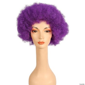 Discount Afro Wig - Dark Purple