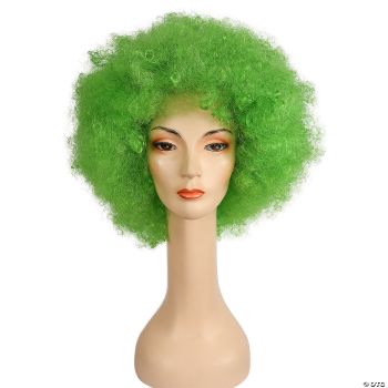 Discount Afro Wig - Neon Green