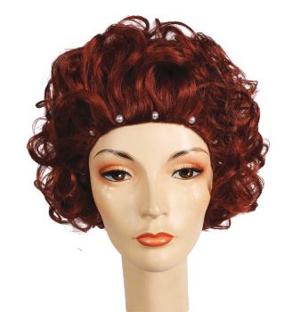 Queen Elizabeth I With Pearls Wig