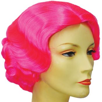 Lady Edna Wig - Hot Pink