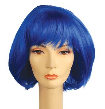Audrey A Horrors Wig - Royal Blue