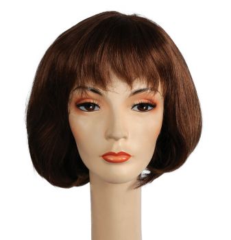 Audrey A Horrors Wig - Medium Brown Red