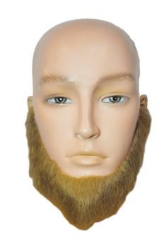 B305 Beard - Human Hair - Light Chestnut Brown 25%