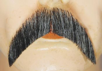 EM 217KH Mustache - Blend - Medium Brown 50% Gray