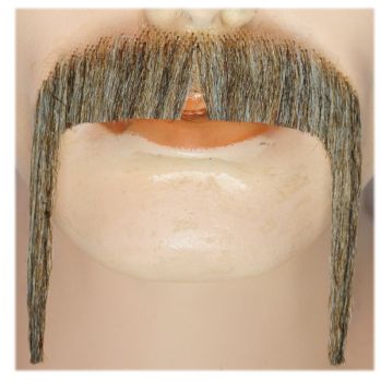 Discount Fu Manchu M11L Mustache - Blend - Light Brown