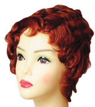 E Taylor Wig - Bright Flame Red
