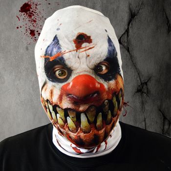 Faceskinz Monster Smile Clown Slip Over Mask