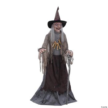 Animated Witch Prop With Servo-Motor