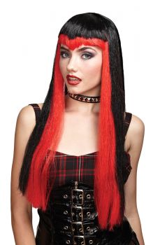 Undertone Vamp Wig - Black/Red