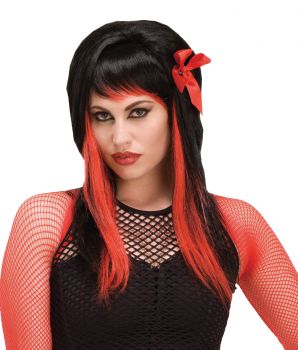 Dark Fairytale Wig - Black/Red