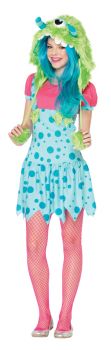 Teen One-Eyed-Erin Monster Costume - Teen M/L