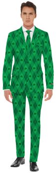 Men's St. Patrick's Day Green Suit - Adult MD (38 - 40)