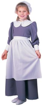 Girl's Pilgrim Costume - Child Large