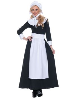 Women's Pilgrim Woman Costume - Adult X-Large