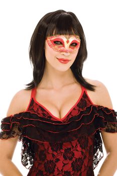 Masquerade Mask - Red