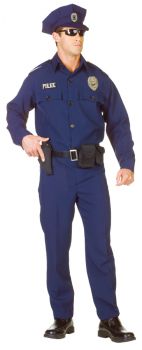 Men's Police Officer Costume - Adult OSFM