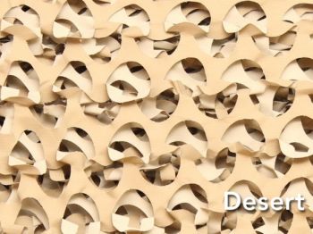 Ultra-lite Bulk Camo Netting - Desert 