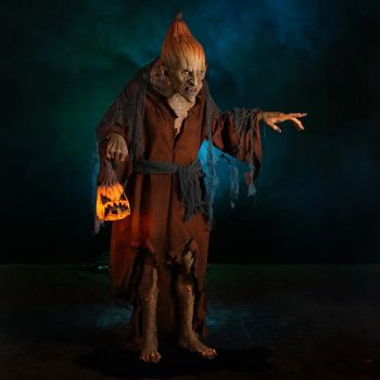 Pumpkin Witch Halloween Prop