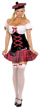 Women's Sassie Lassie Costume - Adult XS (0 - 2)