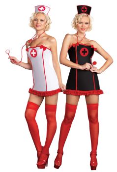 Women's Nurse Jacquline Hyde Rev Costume - Adult L (10 - 14)