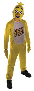 Boy's Chica Costume - Five Nights At Freddy's - Child Large