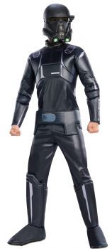 Boy's Deluxe Death Trooper Costume - Star Wars: Rogue One - Child Medium