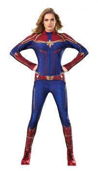CAPTAIN MARVEL DELUXE - Adult Large