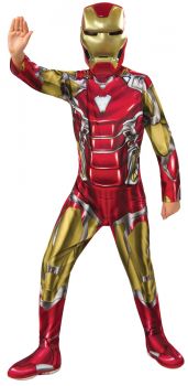 Boy's Iron Man Costume - Avengers 4 - Child Small