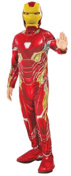 Boy's Iron Man Mark 50 Costume - Avengers 4 - Child Small