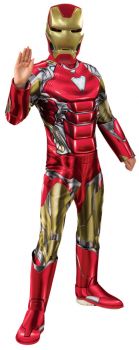 Boy's Iron Man Deluxe Costume - Avengers 4 - Child Small