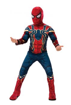 Boy's Iron Spider Deluxe Costume - Avengers 4 - Child Small