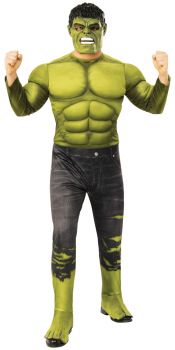 Men's Hulk Deluxe Costume - Adult OSFM