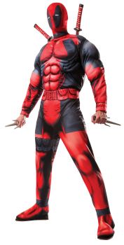 Men's Deluxe Deadpool Costume - Adult X-Large